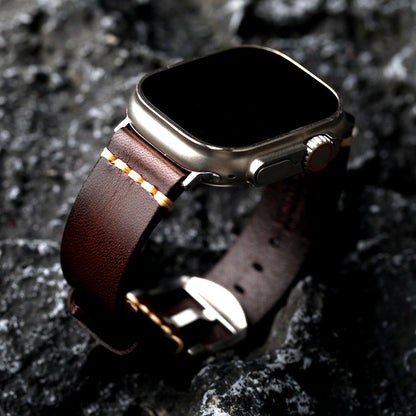 Full-Grain Leather Band for Apple Watch