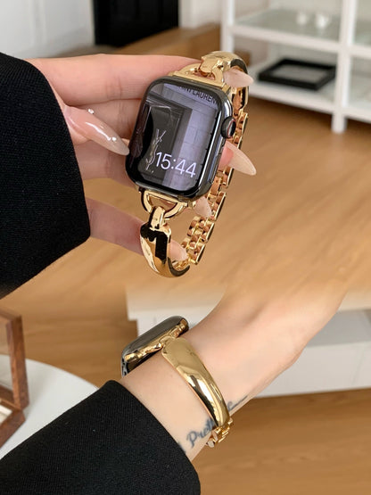 Simple Metal Bracelet For Apple Watch