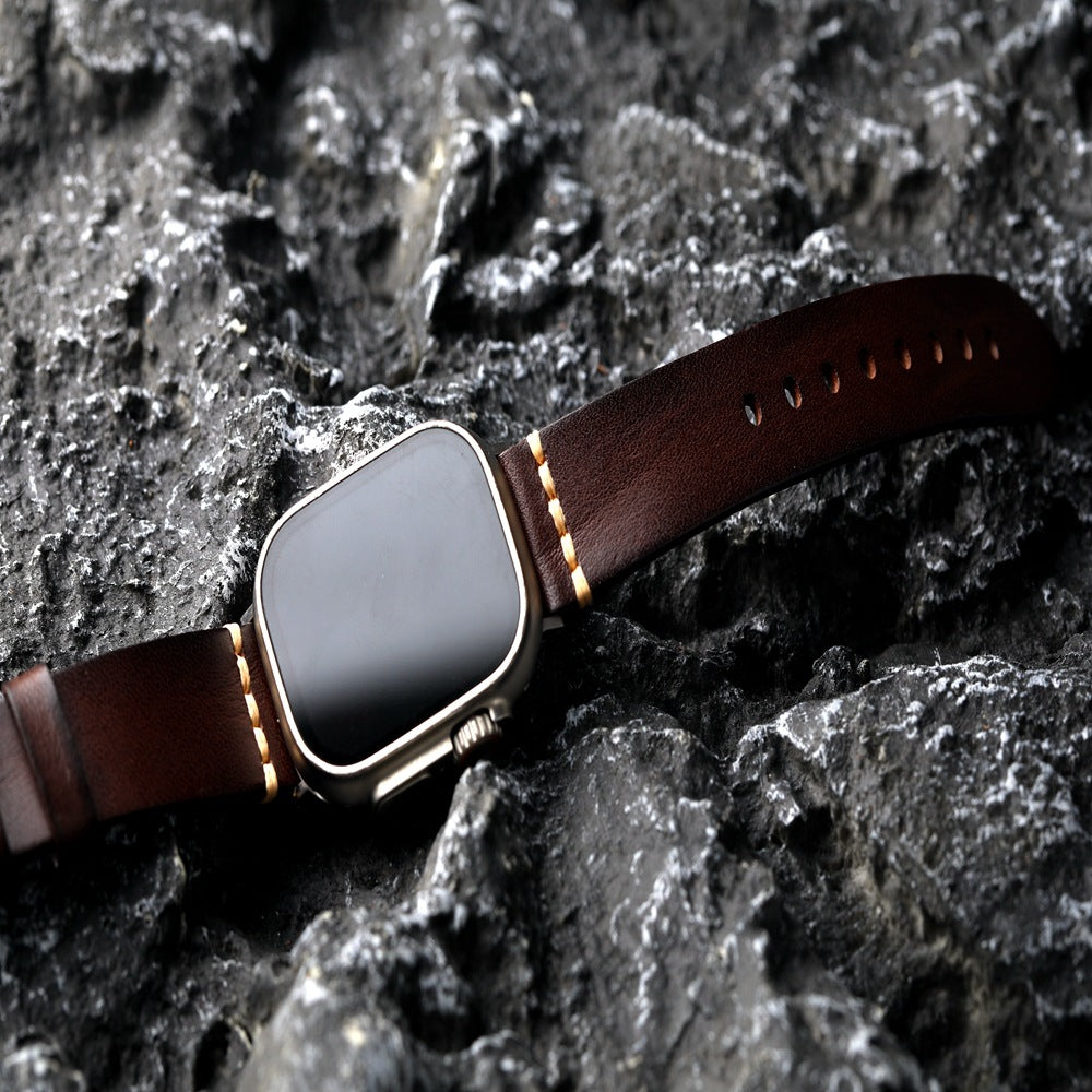 Full-Grain Leather Band for Apple Watch