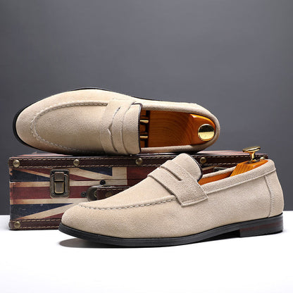 Pelle Italiana Suede Loafers