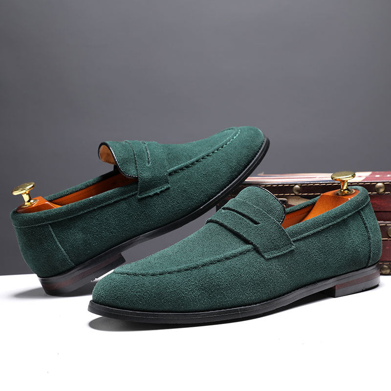 Pelle Italiana Suede Loafers