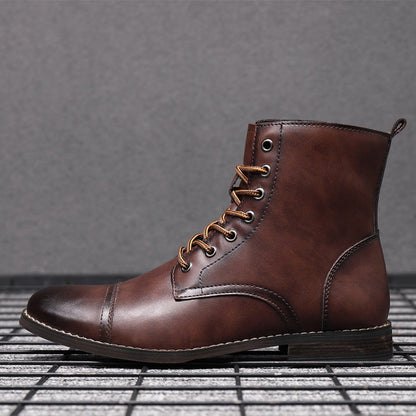 Pelle Italiana Genuine Leather Boots