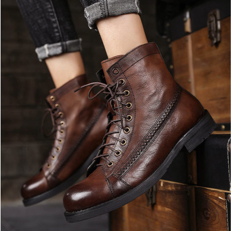 Torreto Genuine Leather Boots