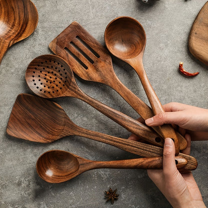 EcoCraft Artisan Utensils 5-Piece Set