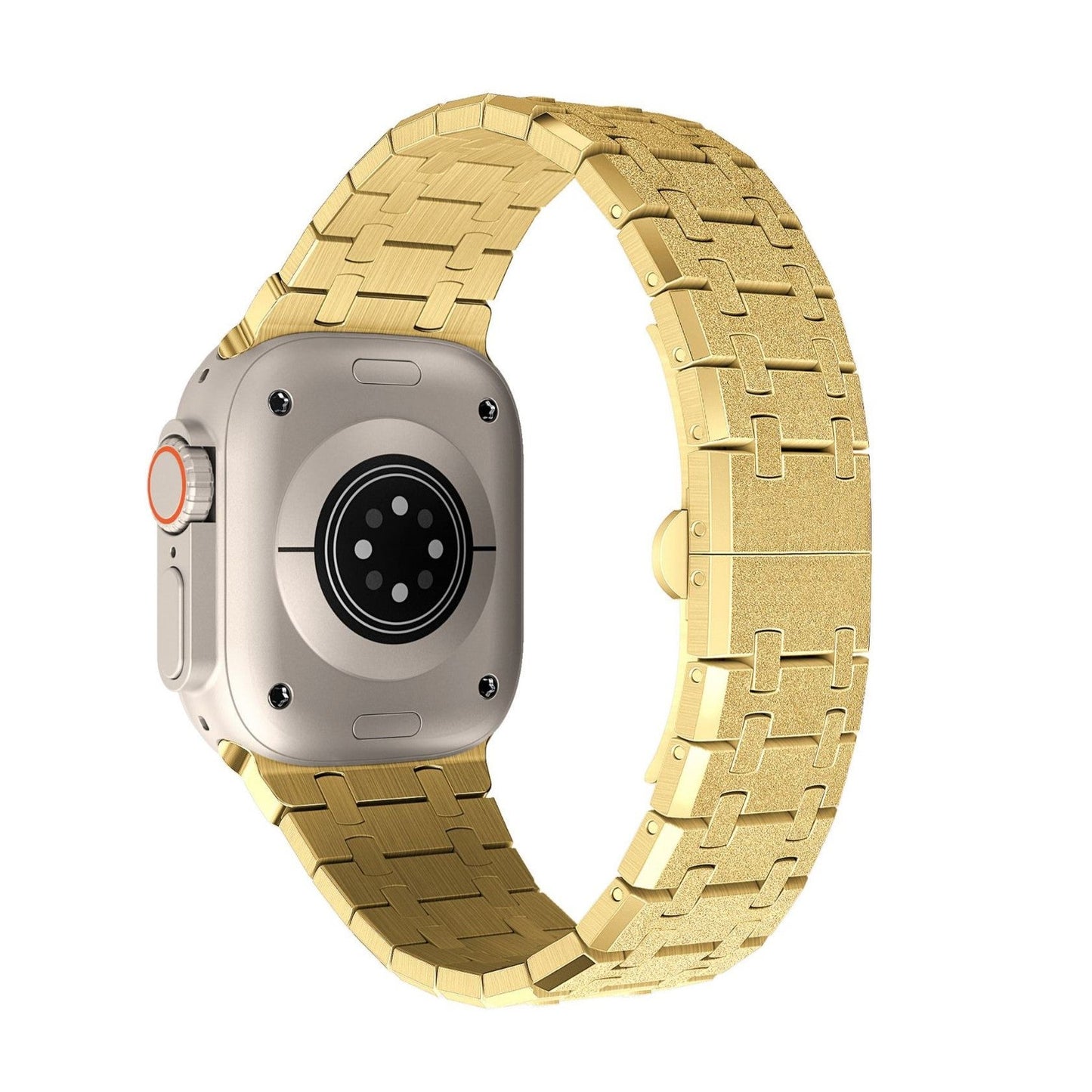 AP Stainless Steel Flashing Double Chain Band For Apple Watch