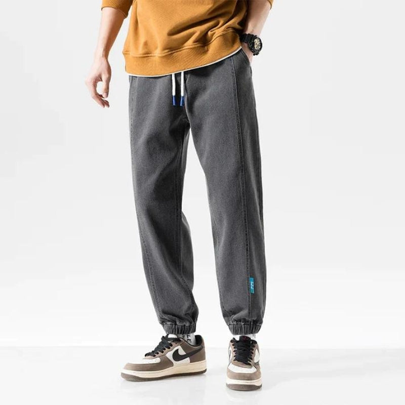 Hype Light Wash Denim Joggers