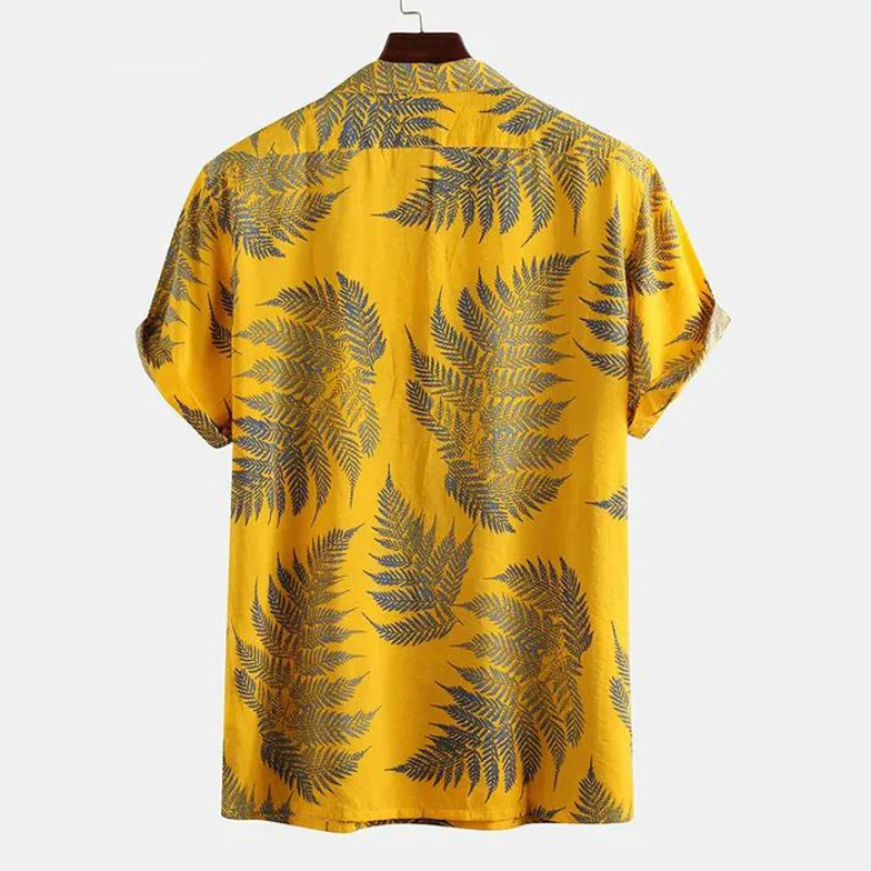 Sunny Palm - Cotton Shirt