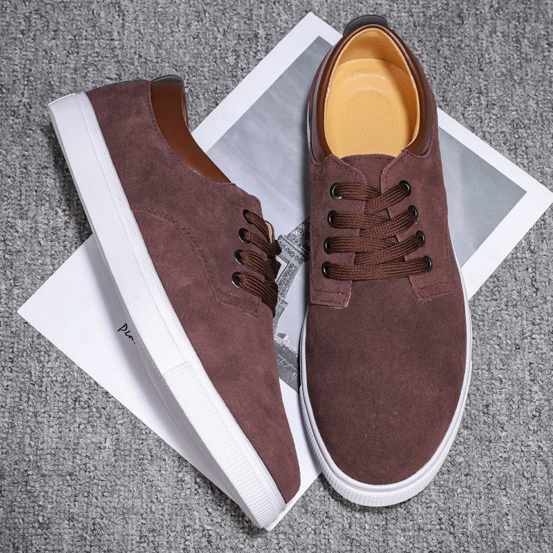 Maverick Sheepskin Leather Sneakers