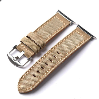 Canvas Leather Band For Apple Watch