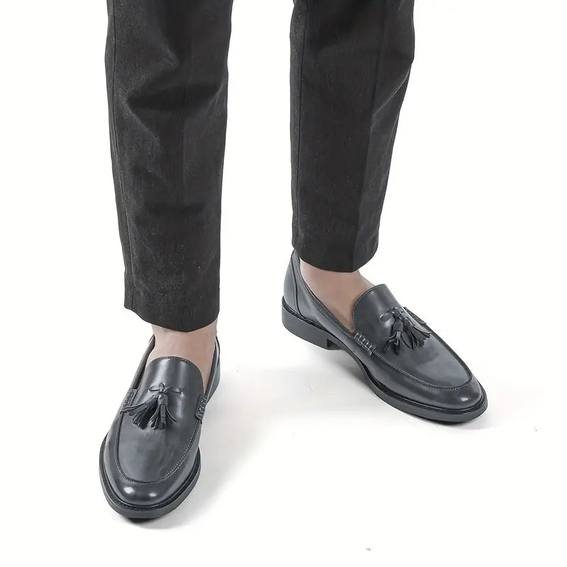 Sorrento Genuine Leather Tassel Loafers