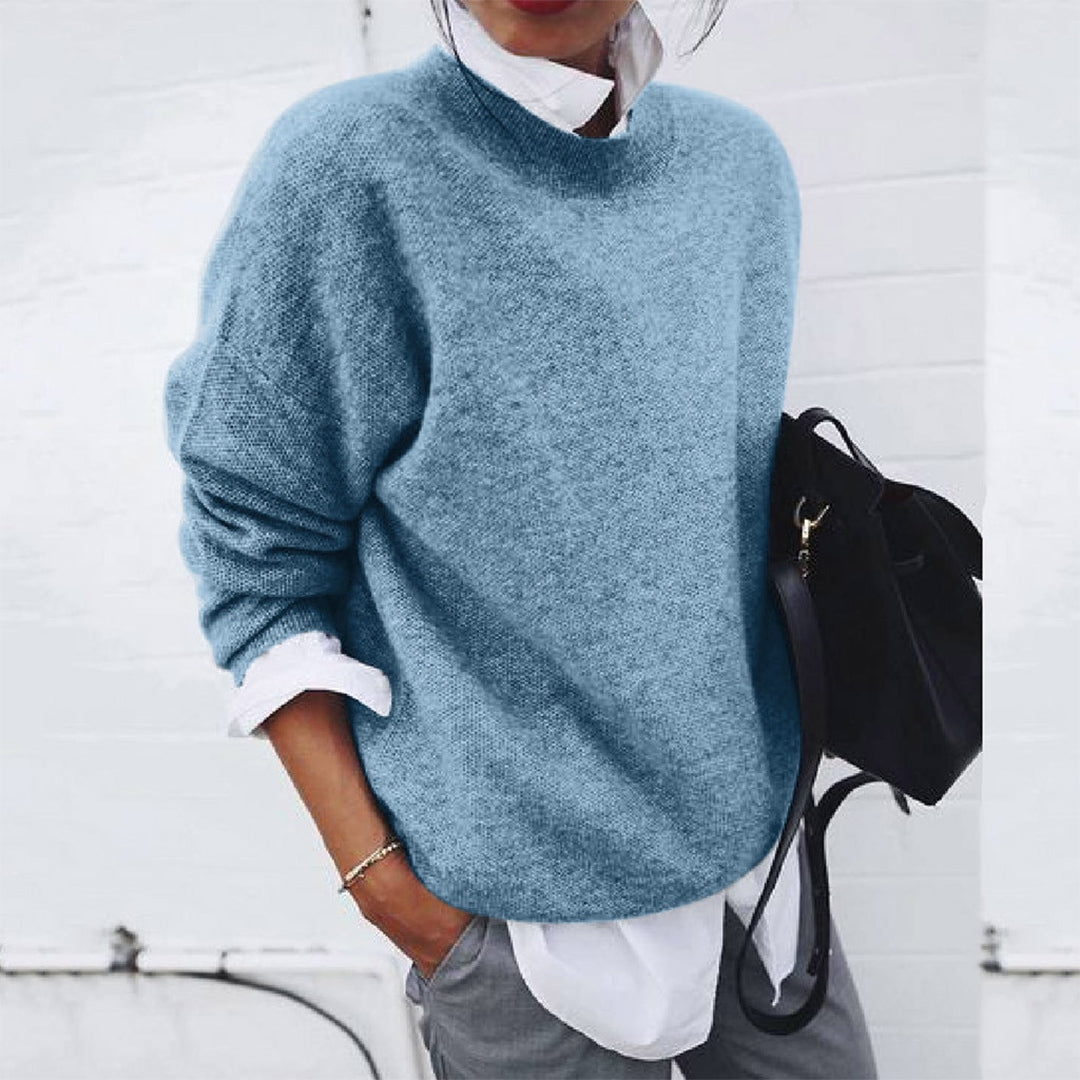 Women collared sweater