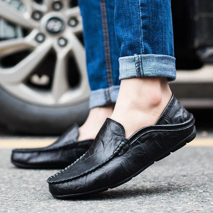 Veneto Leather Loafers