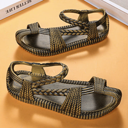 Handcrafted Resort Woven Sandals