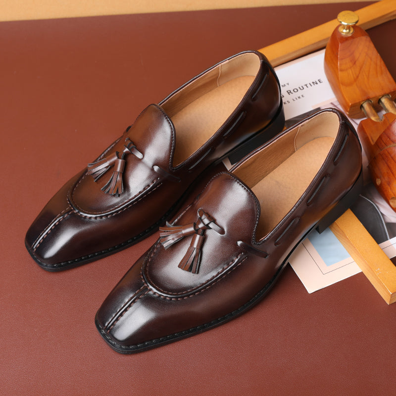 Windsor Genuine Leather Tassel Loafers