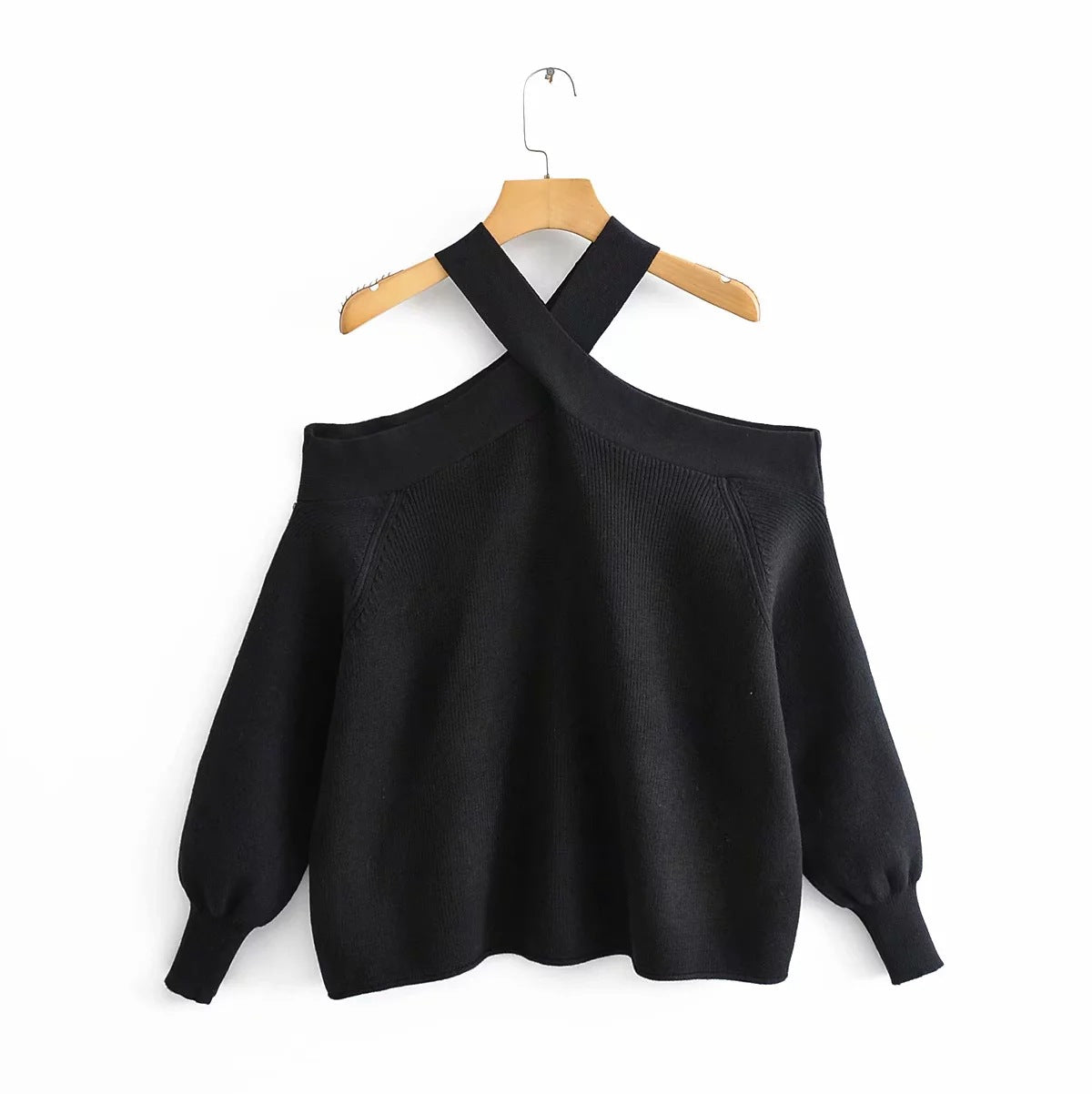 Rena -  stylish off shoulder sweater