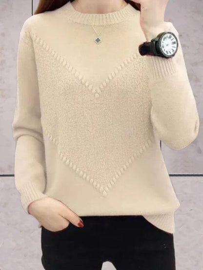 Comfy luxury knitted sweater for women