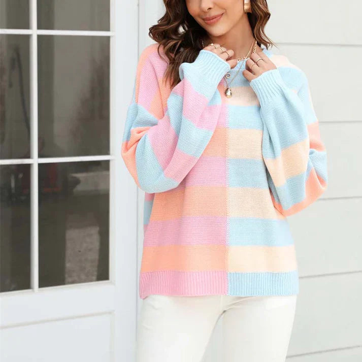 Women's casual knitted sweater