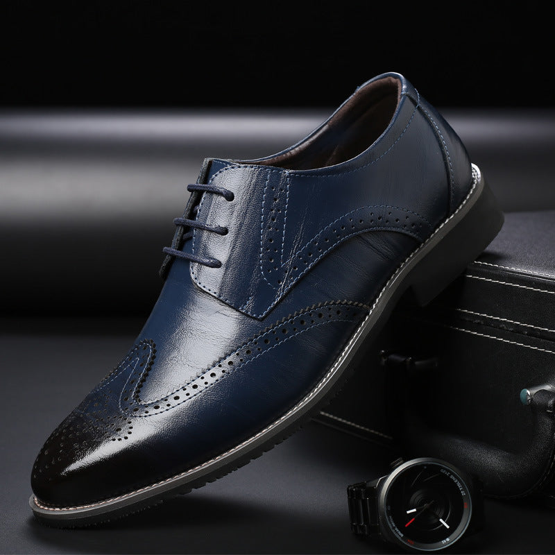 Kingston Leather Brogue Dress Shoes