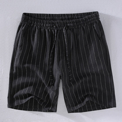 Oxford Linen Pinstripe Shorts