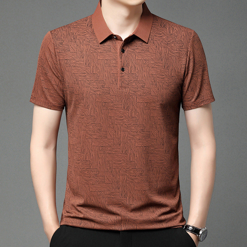 Ronaldo Premium Geometric Polo Shirt