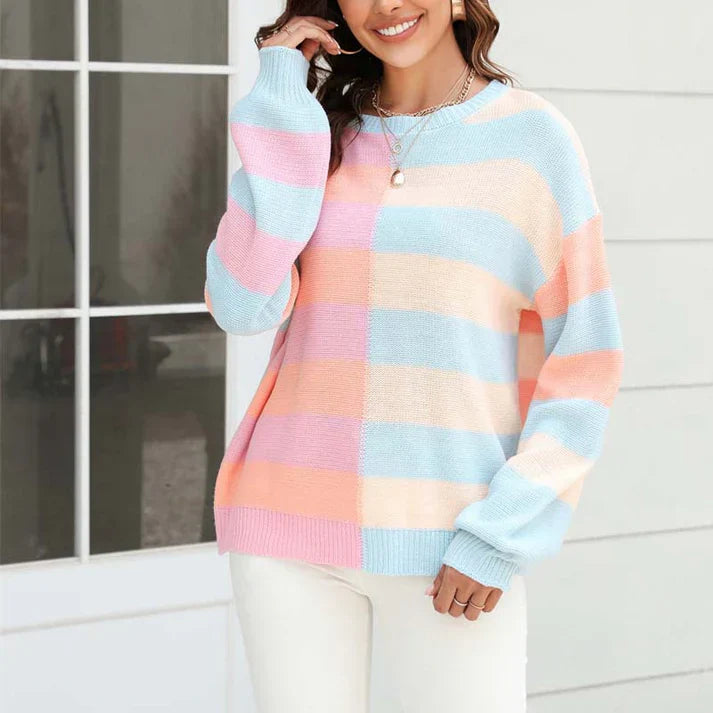 Women's casual knitted sweater