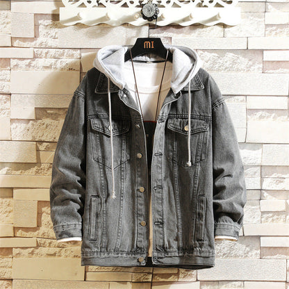 Maverick Hooded Denim Jacket