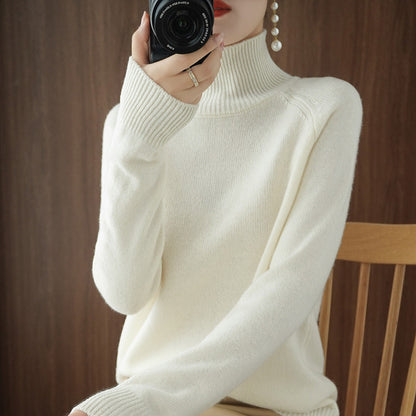 Liane - loose knit long sleeve pullover sweater