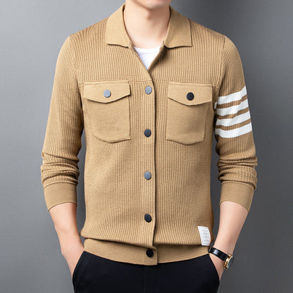 Varsity Premium Knit Cardigan