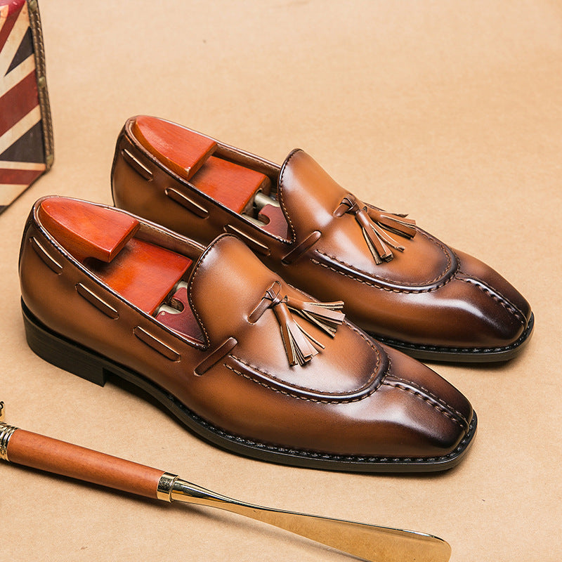 Windsor Genuine Leather Tassel Loafers