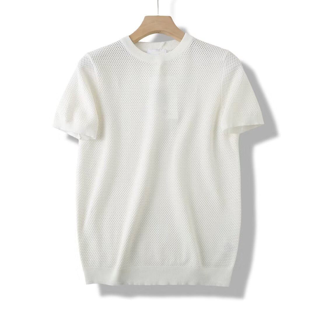 Varsity Knitted Oversized T-Shirt