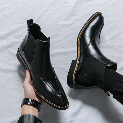 Toronto Genuine Leather Chelsea Boots