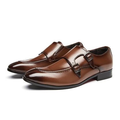 Oxford Double Monk Strap Dress Shoes