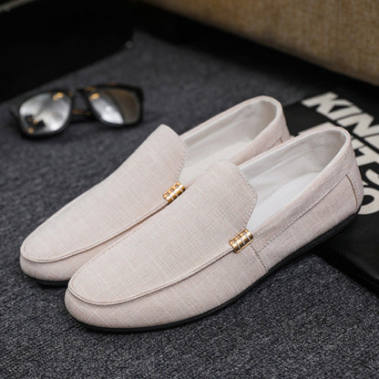 Pelle Italiana Canvas Loafers