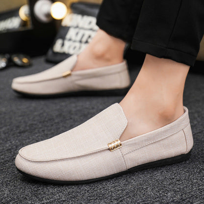 Pelle Italiana Canvas Loafers