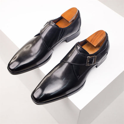 Balmoral Monk Strap Dress Shoes