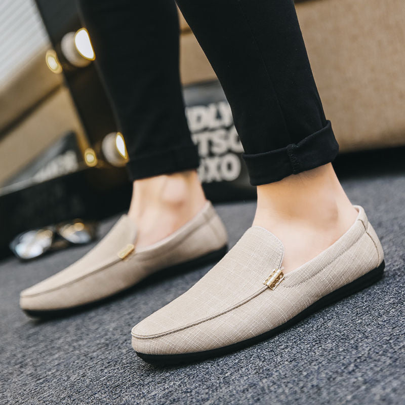 Pelle Italiana Canvas Loafers