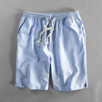 Lusso Linen Pinstripe Shorts