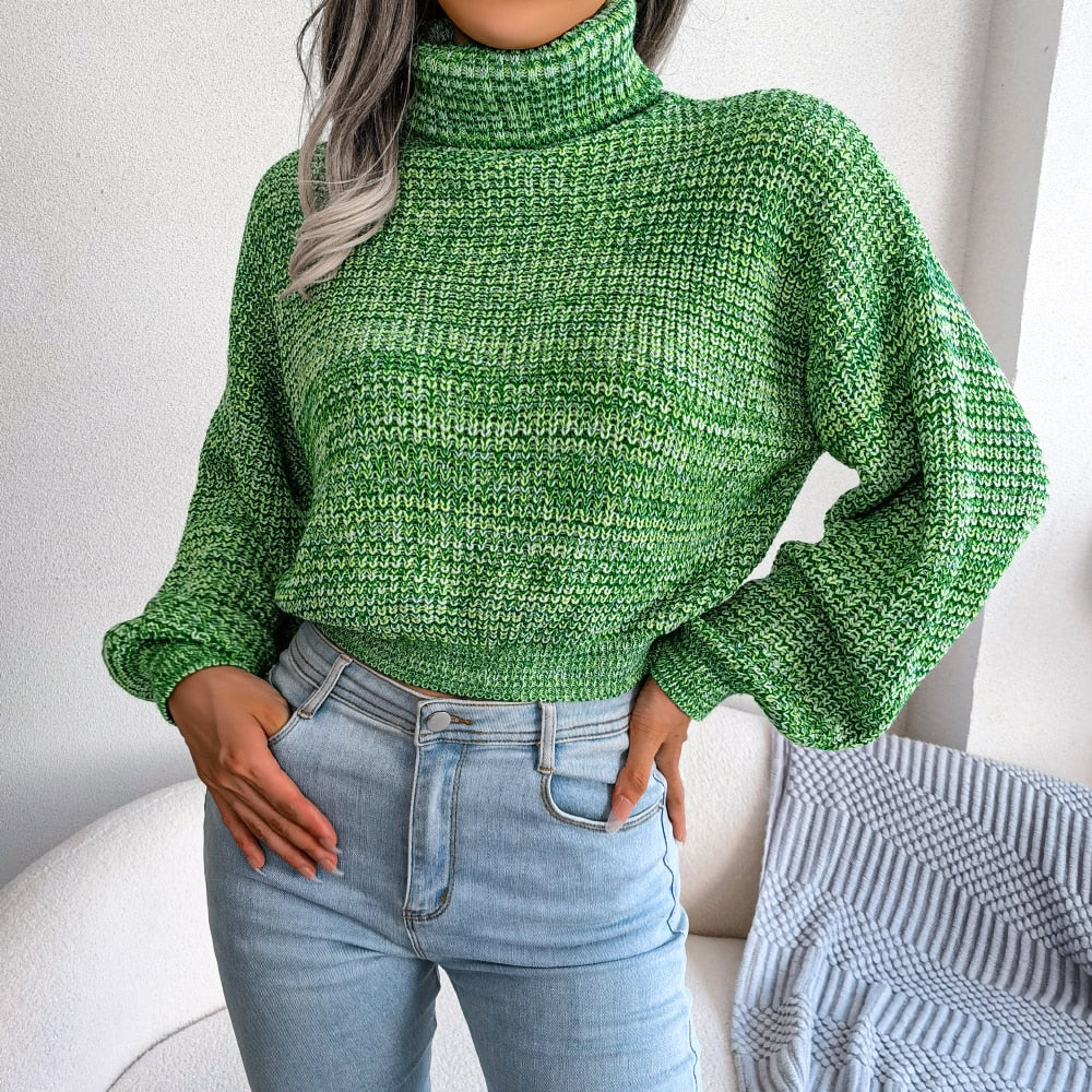 Kim - Casual knitted turtleneck