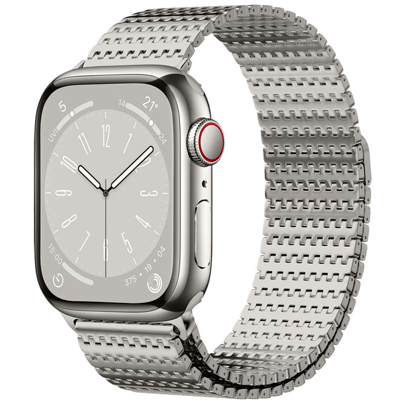 Domino Stainless Steel Magnet Band For Apple Watch