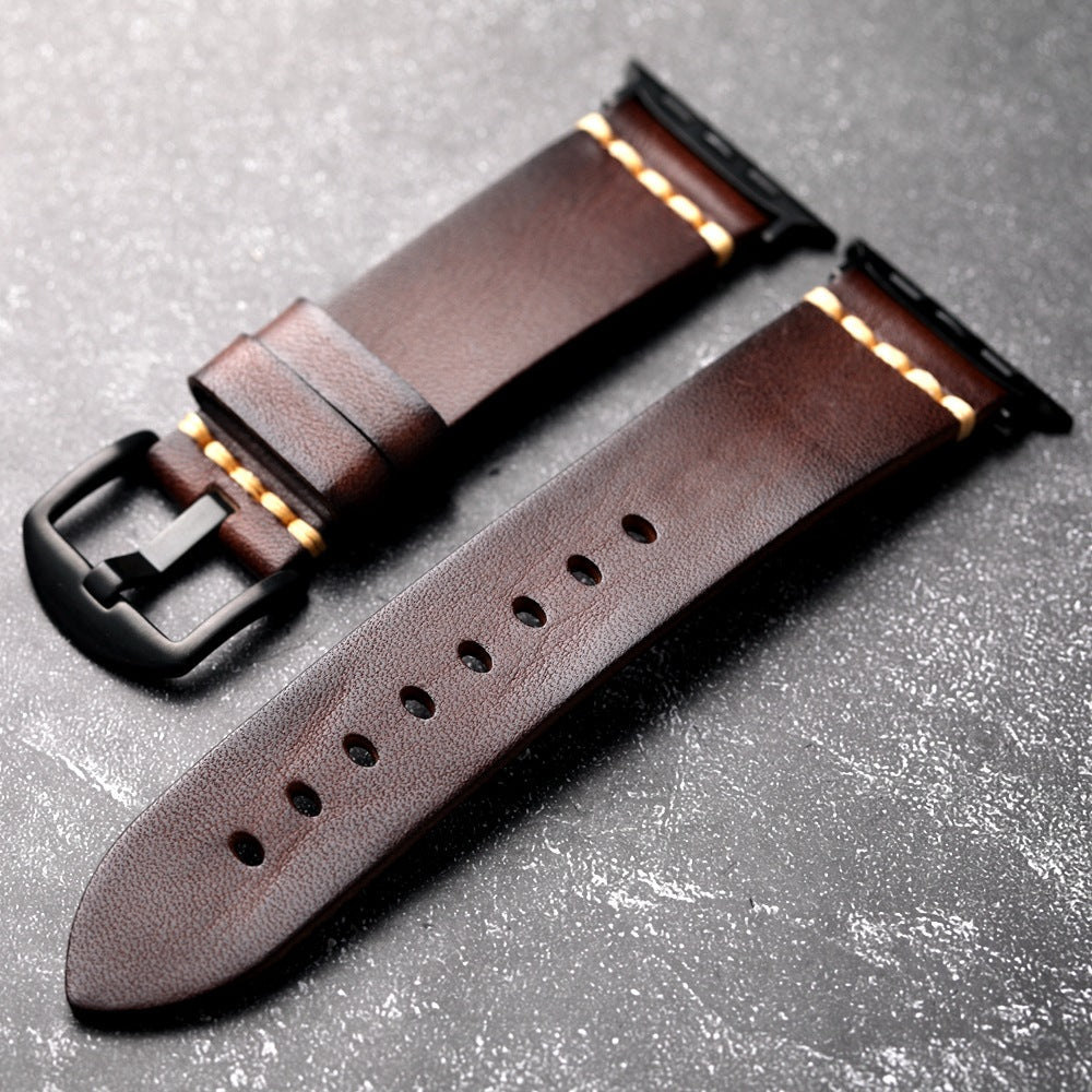 Full-Grain Leather Band for Apple Watch