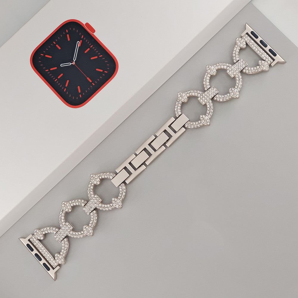 Sparkling Diamond Bracelet For Apple Watch