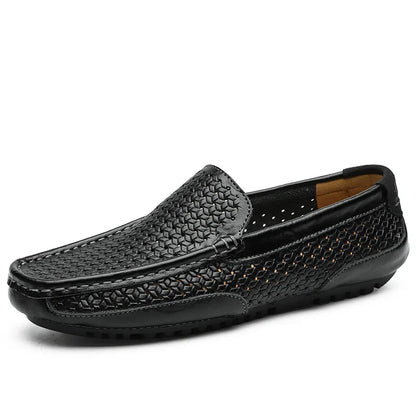 Luca Giordano Genuine Leather Loafers