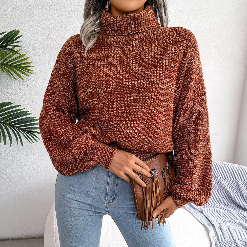 Kim - Casual knitted turtleneck