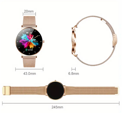 LuxePulse Ultra Thin Smartwatch