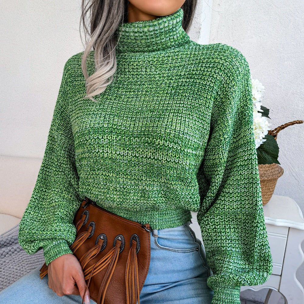 Kim - Casual knitted turtleneck