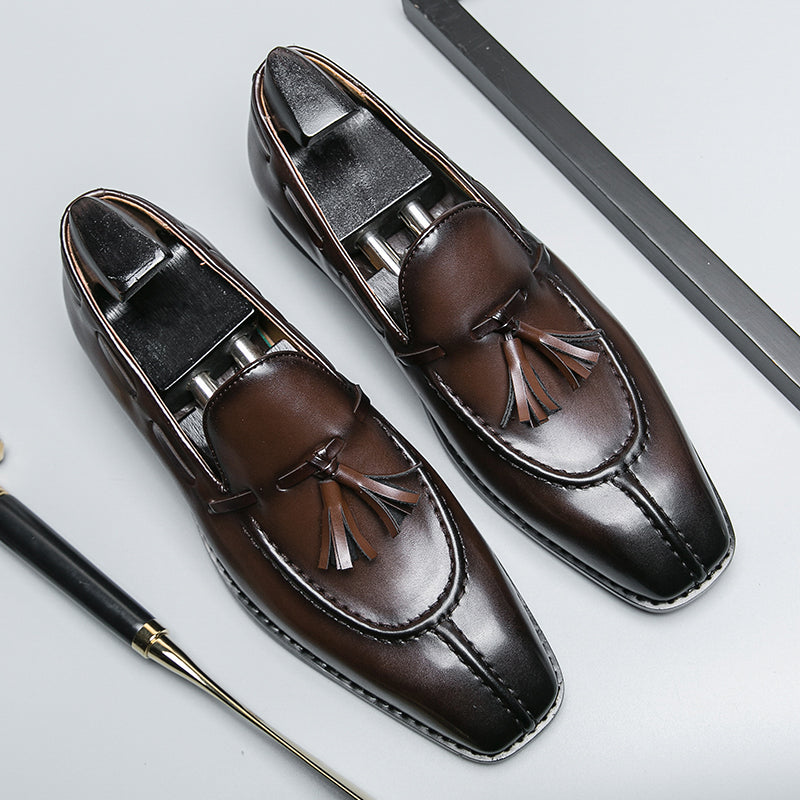 Windsor Genuine Leather Tassel Loafers