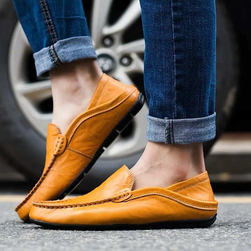 Veneto Leather Loafers