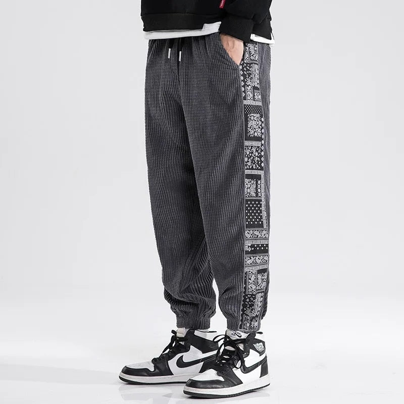 Hype Aztec Corduroy Joggers