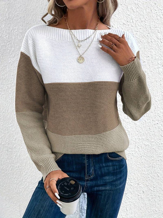 Angela - effortlessly fresh round-neck sweater