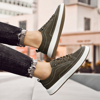 Oxfords Genuine Leather Sneakers